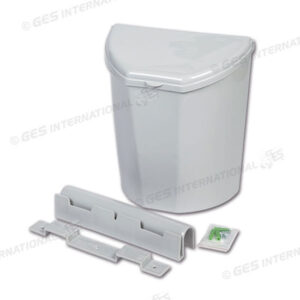 PATTUMIERA DA PARETE 26,5x15x35 cm