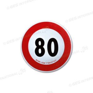 DISCO VELOCITA' 80 KM/H DIAM 200 MM OMOLOGATO