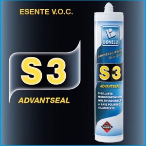 SIGILLANTE INCOLLANTE S3 ADVANT BIANCO CARTUCCIA 290 ML