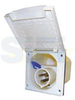 COPERCHIO PER PRESA ESTERNA 220V BIANCO