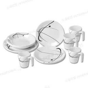 Set stoviglie melamina Serenade - 16 pz