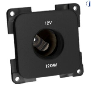 PRESA 12V AUTO GRIGIO SCURO