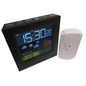 SVEGLIA CON STAZIONE BAROMETRICA con sensore est.