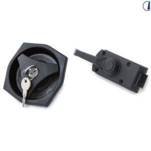 SERRATURA UNIVERSALE NERA CARAVAN