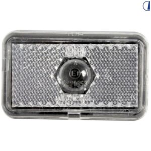 LUCE POSIZIONE BIANCA 12V RETTANGOLARE