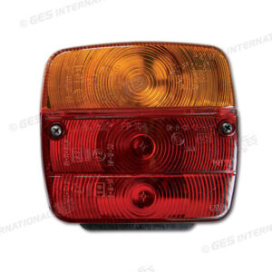 Fanale universale destro-sinistro con targa