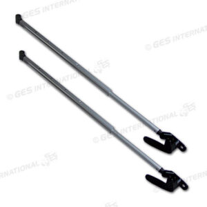 COPPIA BRACCETTI FINESTRA 550MM ROTONDI CLIC CLAC