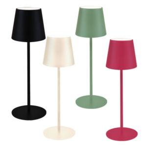 LAMPADA AGATA DIMMERABILE RICARICABILE USB NERO