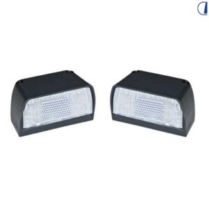 LUCE TARGA VERTICALE PICCOLA BL.2 PZ