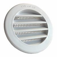 AREATORE DA INCASSO DIAM. 60MM. CON ZANZARIERA
